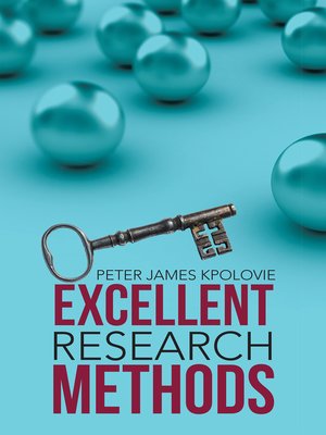 cover image of Excellent Research Methods